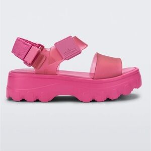 Melissa Pink Platform Sandals